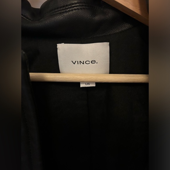 Vince lambskin leather jacket - Picture 5 of 8